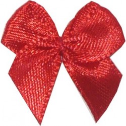 Satin Bow Application - Red
